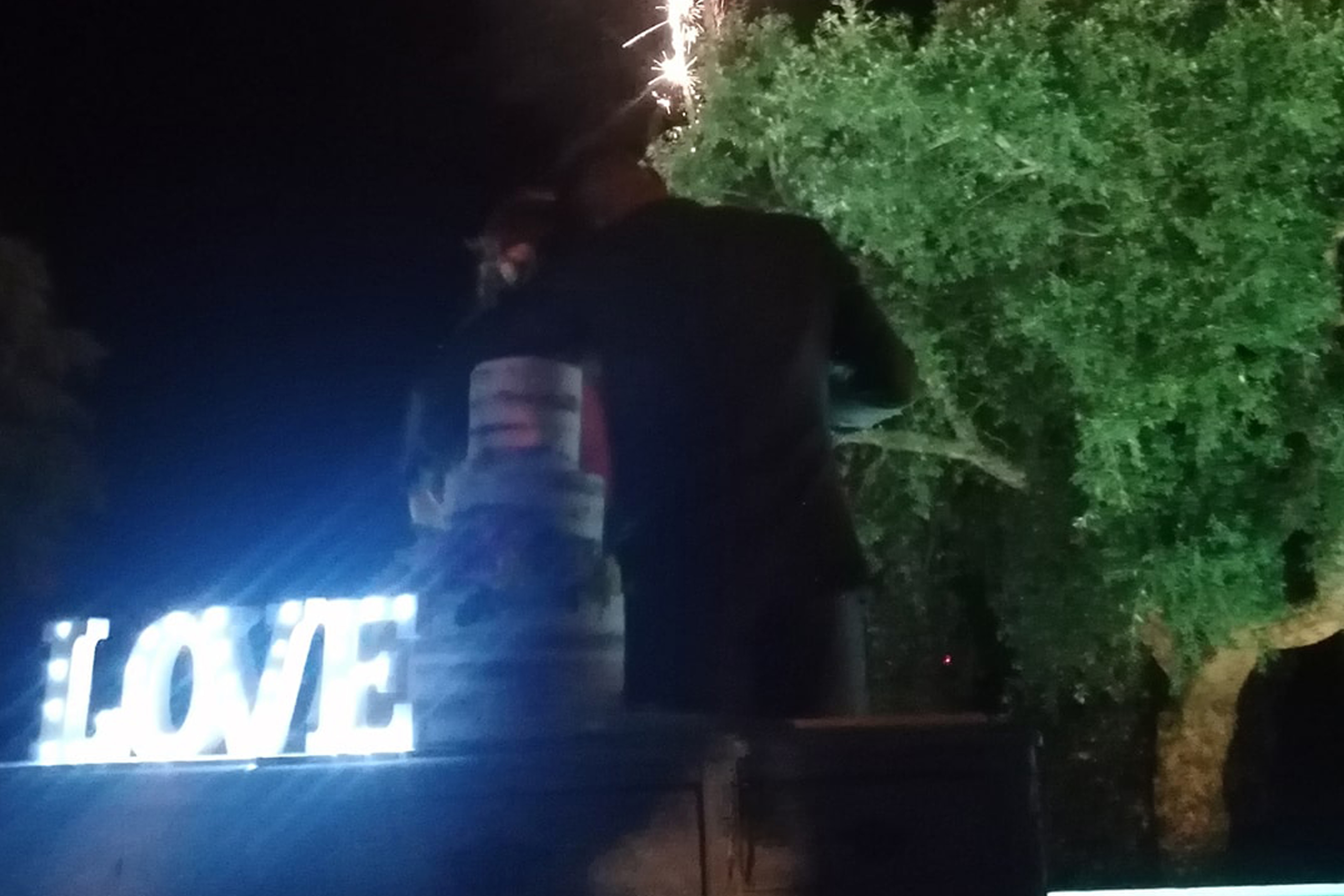 letras iluminadas