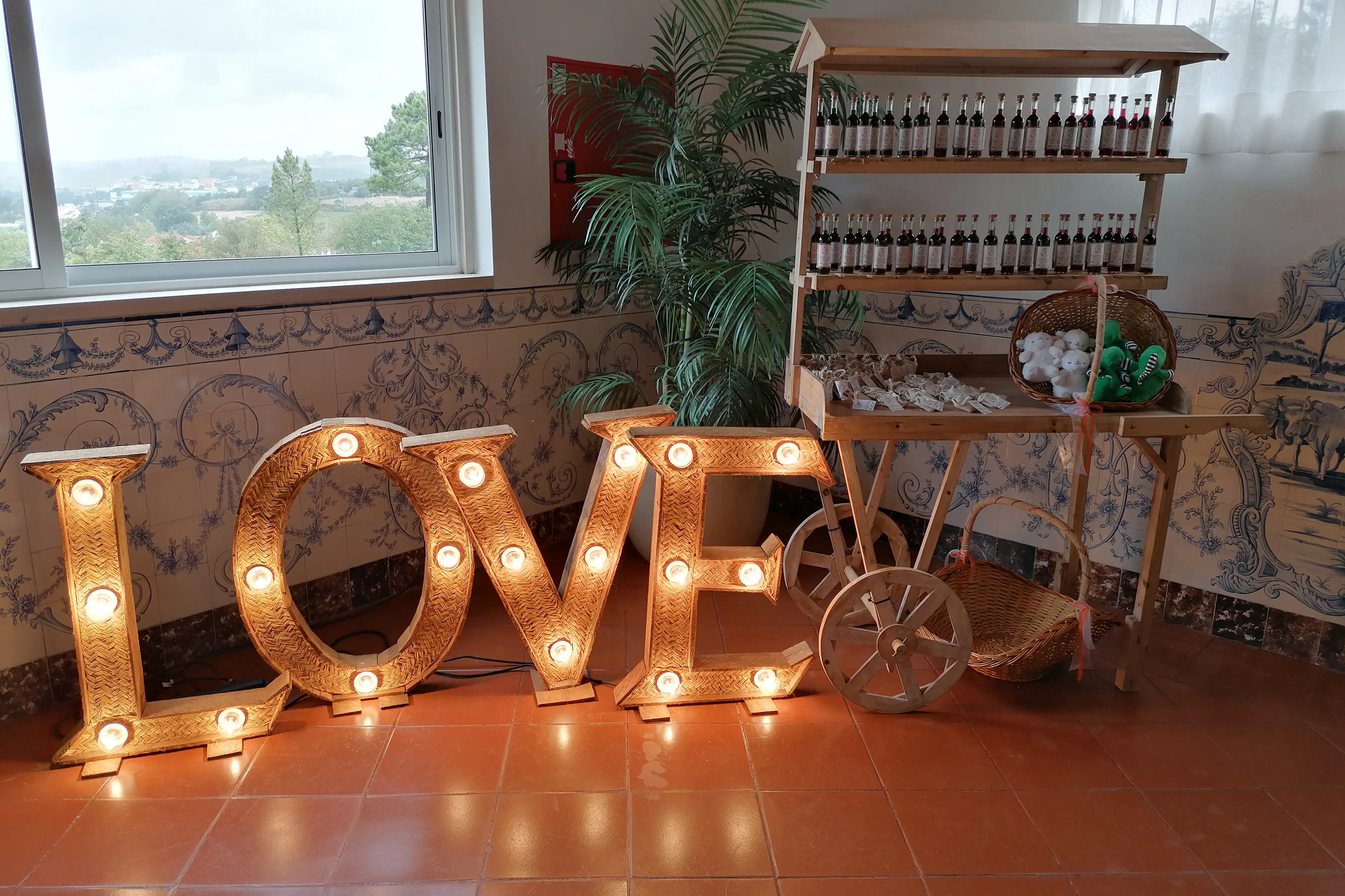 Letras iluminadas